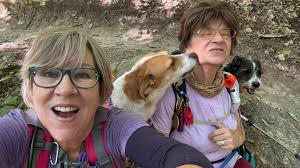 Hiking with dogs is great fun