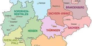 Niemieckie kraje związkowe zostały wprowadzone republikańską konstytucją z 1919 r. Mapa Niemiec Z Landami Po Polsku