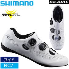 shimano rc7 white wide size spd sl shoes binding shoes road competition shimano bicycle