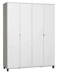 Vcm schrank universal staubsauger besenschrank mehrzweckschrank putzschrank holz weiß 178 x 70 x 40 cm vandol. Kleiderschrank 40cm Tief
