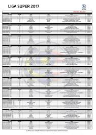 The season began on 20 january and concluded on 28 october 2017. Jadual Dan Keputusan Liga Super Malaysia 2018 Lokmanamirul Com