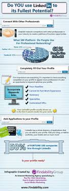 Social Media How To Use Linked In To Its Fullest Potential Linkedin Social Media Infographic Linkedin Infographics Linkedin Tips