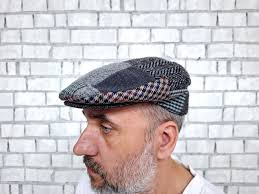 Plaid Wool Cap