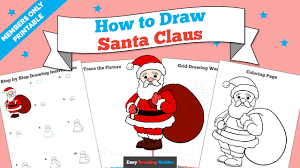 We hope you're going to follow along with us. How To Draw Santa Claus In A Few Easy Steps Easy Drawing Guides