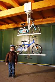 4.4 out of 5 stars. Flat Bike Lift Or How To Park Your Bicycle On The Ceiling Video Bike Lift Bike Storage Garage Bicycle