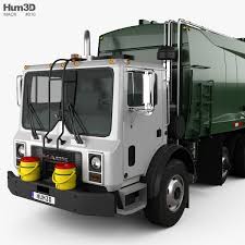 Mack Terrapro Garbage Truck 2007 3d Model Vehicles On Hum3d In 2020 Garbage Truck Truck Design Trucks