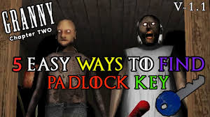 All Location Of Padlock Key In Granny Chapter 2 | Granny Chapter 2 | Lolopo  - Youtube