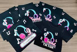 She said on tiktok that she'd worn the top to animal kingdom without any problems. Tiktok Birthday Squad Shirts Stephs Crafty Creations Facebook