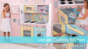 children's deluxe culinary play kitchen
