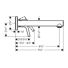 Comparison shop for kingston faucets home in home. Faucet Parts Kingston Brass Kbrp3631ext 1 Extension Rod Polished Chrome 3 11 16 Inch 2 Extension Screws And 1 Cap Faucet Extension Tubes
