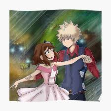 Comission open info in my tumblr mirajanedreyarxever.tumblr.com serie and characters: Uraraka Art Posters Redbubble