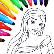 Os melhores e mais novos jogos de pintar, infantil, desenhos animados, disney, desenho jogos de pintar princesas. Princesa Colorear Aplicaciones En Google Play