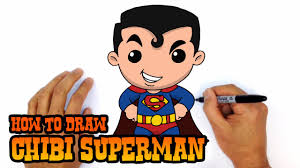 If you have already mastered the features of the cartoon style of drawing, it is not difficult for you to draw any character in this style. How To Draw Superman Justice League Youtube