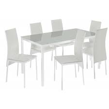 379 £ 99 659 £ 99. Argos Product Support For Hygena Lido Glass Dining Table 6 Chairs White 711 7439