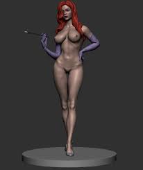 STL file Jessica Rabbit NSFW・3D printing template to download・Cults