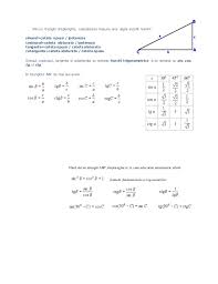 O (fig.) în (sau prin) ~ = tangenţial. Trigonometrie Formule De Baza