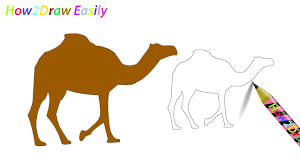 Camels are an indispensable partner of the people in the desert. Pin On How To Draw