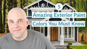 Specially formulated with 100% acrylic to protect against uv rays, color fading and all weather conditions. 5 Amazing Exterior House Painting Color Ideas You Must Know Youtube