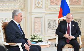 Meeting with President of Kazakhstan Kassym-Jomart Tokayev • President of  Russia