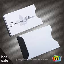 Personalised gift certificates will help you start spreading the word about your business. Wholesale Promotional Custom Plastic Gift Card Sleeve Buy Card Sleeve Gift Card Sleeve Plastic Business Card Sleeve Product On Alibaba Com