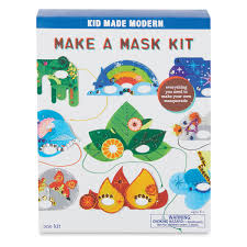 It also includes new features that make learning fun, like badges you can share on social media. Kid Made Modern Make A Mask Kit Blick Art Materials