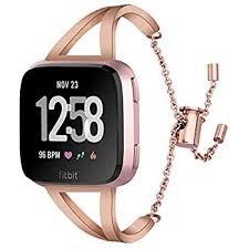 This article explains how to remove the band of a fitbit versa and replace it with a different band. Amazon Com Cagos Compatible Fitbit Versa Versa 2 Versa Lite Bands For Women Stainless Steel Metal Versa Ac Fitbit Accessories Bracelets Fitbit Fitbit Versa 2