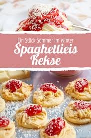 Ein Stuck Sommer Im Winter Spaghetti Eis Kekse Rezept Kuchen Rezepte Einfach Kuchen Und Torten Rezepte Kochen Und Backen