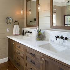 New hallway bathroom vanity paint color addicted 2 decorating. Light Oak Cabinets And Paint Color Bathroom Ideas Houzz