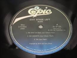 Therein lies part of the problem, is it really live? Backwood Records Rush Exit Stage Left Japan Orig 2lp Obi Insert Used Japanese Press Vinyl Records For Sale