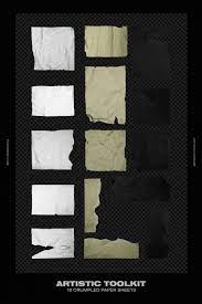 Artistic Toolkit Black Paper Texture Crumpled Paper Black Paper Background