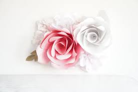 They make the best photo props and photo backdrops. Giant Paper Flowers