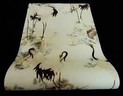 Waan je in japan met decomode vliesbehang japan. Kraanvogel Behang Faro As Creation 7686 36 Dieren Behang Behangwebsite Nl