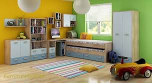 When it comes to childrens beds and bedroom furniture whether you choose childrens bunk beds or a childs cabin bed one thing to bear in mind is how durable the product is, and of course, you want good value for money. Children Bedroom Furniture Set Kitty I Folded Bunk Bed With Pillow Storage Mattress Not Included Wardrobe