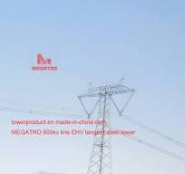 Megatro 800kv Line Ehv Tangent Steel Tower