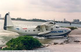 N130fb 1947 Grumman G 73 Mallard C N J 30 Incoming Flight At Miami Chalks Int L Airline Pan Am Air Bridge Aircraft Flying Boat Aircraft Photos