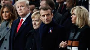 German chancellor angela merkel, one of the first global leaders to visit trump in the white house (she was denied a handshake from him at the time), was seated next to the president during the kickoff to a day of highly publicized meetings. Wwi Armistice World Pauses To Mark Centenary