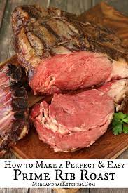 How To Make A Perfect Easy Prime Rib Roast Mirlandra S Kitchen Recipe Rib Recipes Recipes Prime Rib Roast