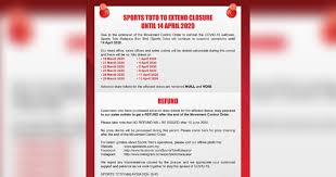 Sports toto lucky dance challenge event.sportstoto.com.my/contest/luckydance2020. Sports Toto To Extend Closure Until April 14