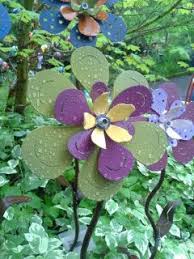 Garden Flowers Winfield Designs Metal Home Garden Art Whidbey Island Washington Garden Art Metal Projects Metal Homes