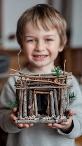 Showing martins to school kids and seniors