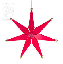 Weihnachtsstern Einfach Rot Mit Kompl Elektrisch