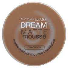 Maybelline Dream Matte Mousse Foundation Spf15 Cocoa 70 18ml