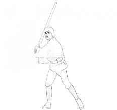 Star wars bladebuilders jedi master lightsaber. How To Draw Luke Skywalker Geek Blog Net