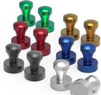 Ant Mag Metal Magnet Push Pins 12 Pack Refrigerator Magnetic Push Pin for  Fridge Office Memo Whiteboard Calendars Maps