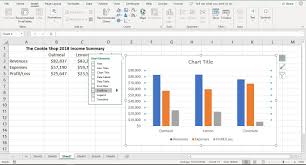 Make And Format A Column Chart In Excel