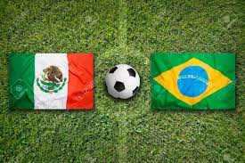 Aug 09, 2018 · comparativa de países. Mexico Vs Brazil Flags On Green Soccer Field Stock Photo Picture And Royalty Free Image Image 59925992