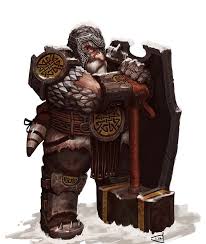 Dwarf men are slightly taller and noticeably heavier than dwarf women. Dwarven Defender
