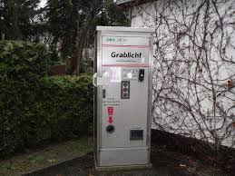 Grablichtautomat Friedhof Berlin Kopenick Grablicht Licht Friedhofe