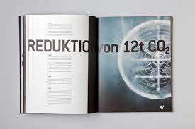 Sustainability Report For An Austrian Printing Company Brochure Design Layout Graphic Design Packaging Brochure Design