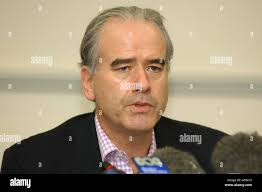 Tim lamb during the press conference hi-res stock photography and images